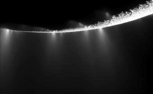 Enceladus-plumes
