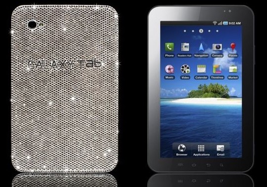Выпущен новый планшетный компьютер Samsung Galaxy Tab Luxury Edition