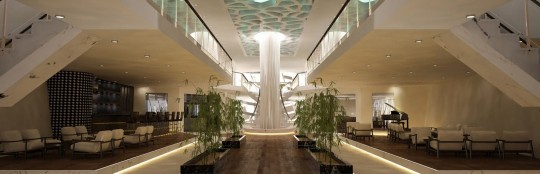 Мегаяхта Voronoi - 125 метров для развлечений