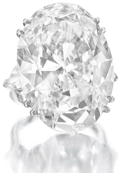Кольцо с бриллиантом 46,51К выставят на Christie’s
