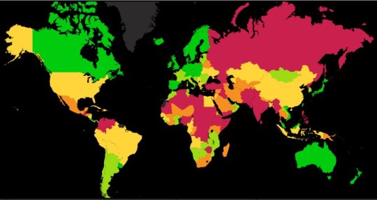 Исландия самая мирная страна на Земле в рейтинге GPI-2011