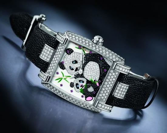 Женские часы Ladies Caprice Panda от Ulysse Nardin 