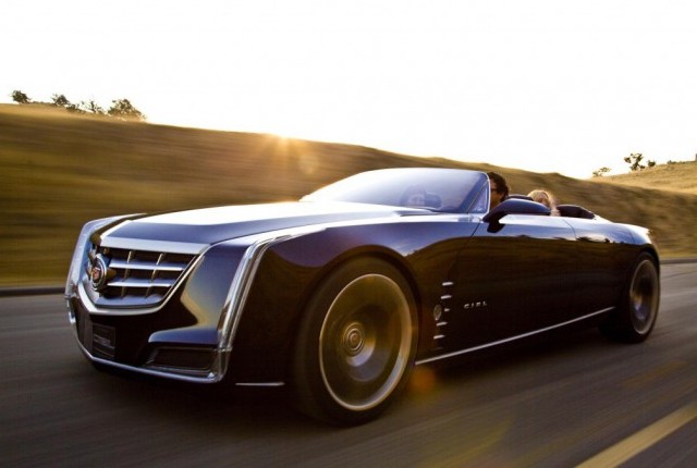 Cadillac Ciel - роскошный гибрид с открытым верхом