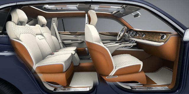 Bentley EXP 9 F - люксовый вседорожник