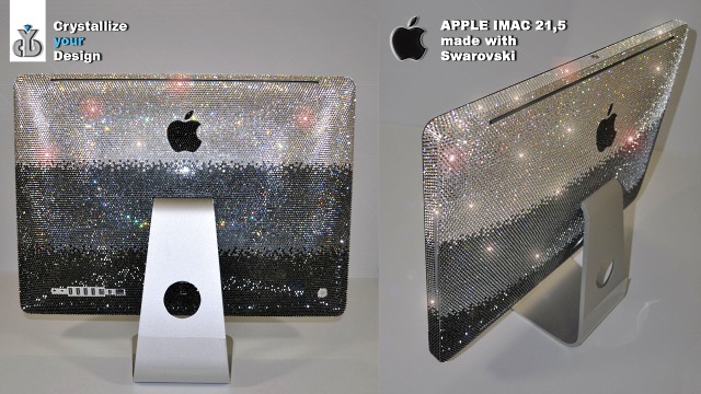 Apple iMac в кристаллах Swarovski