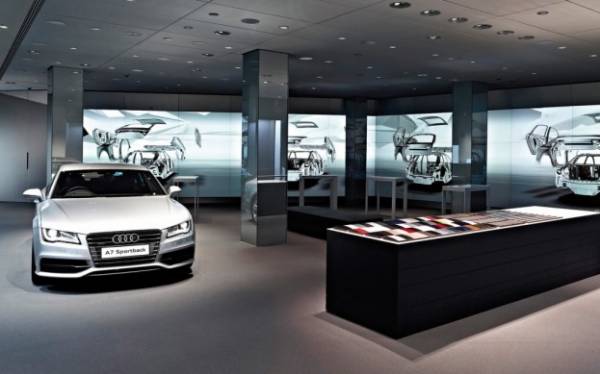 Audi City - новый цифровой салон в Лондоне