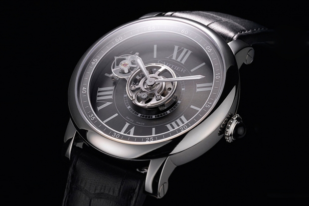 Обзор часов Cartier Astrotourbillon Carbon Crystal