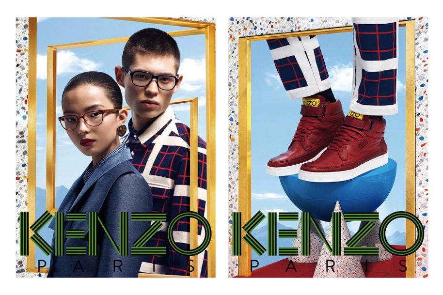 Рекламная кампания аксессуаров KENZO осень/зима 2012