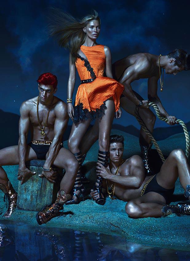 Мифологическая рекламная кампания Versace весна/лето 2013