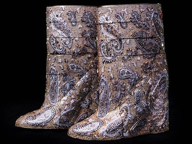 Most expensive boots are diamond studded by Vandevorst cost 3.1 mn dollars