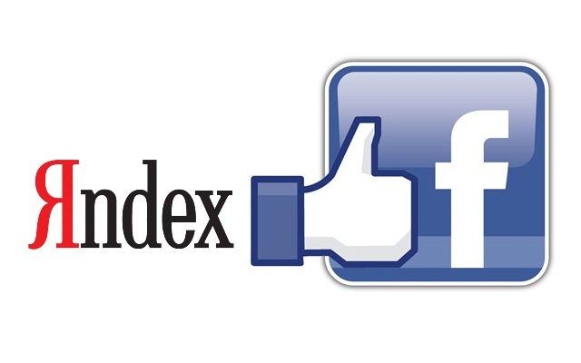 Yandex search Facebook
