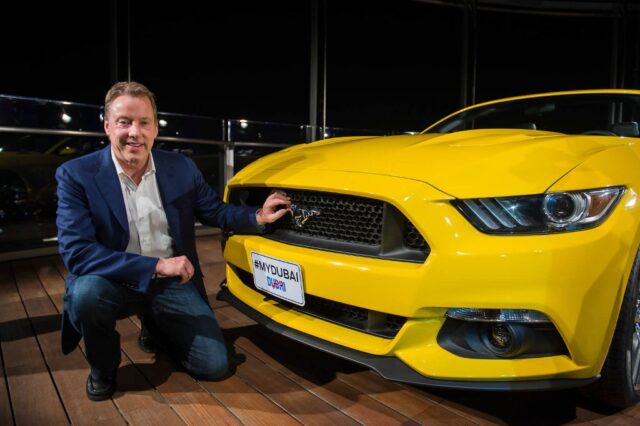 Bill Ford and 2015 Mustang GT