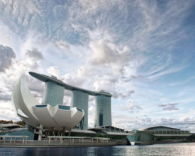 Экспоцентр в Сингапуре Marina Bay Sands 