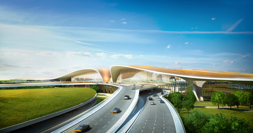 Zaha Hadid airport terminal in Daxing 3