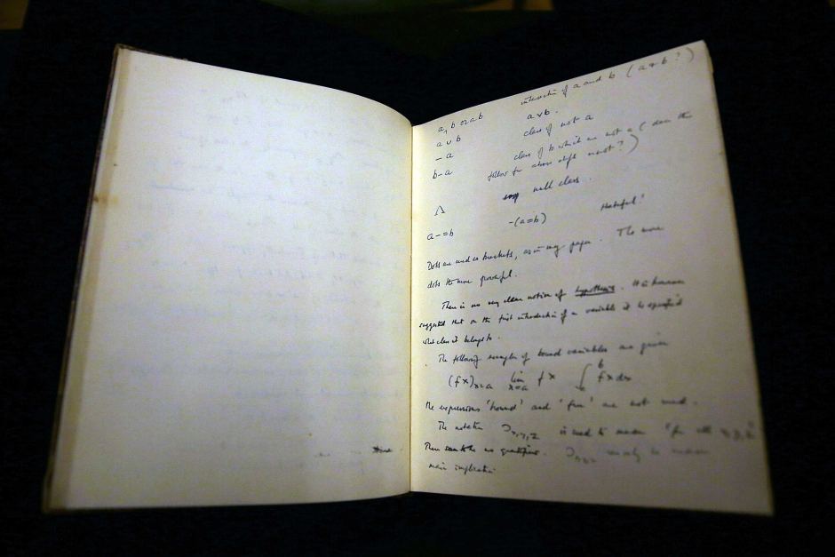 Alan Turing notebook