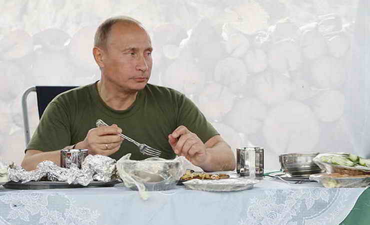 Putin Vladimir dieta