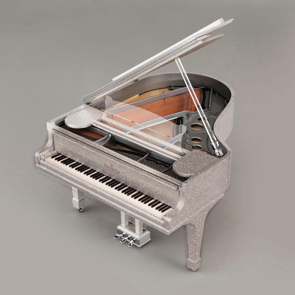 Steinway Sons Crystal Piano by Goldfinch