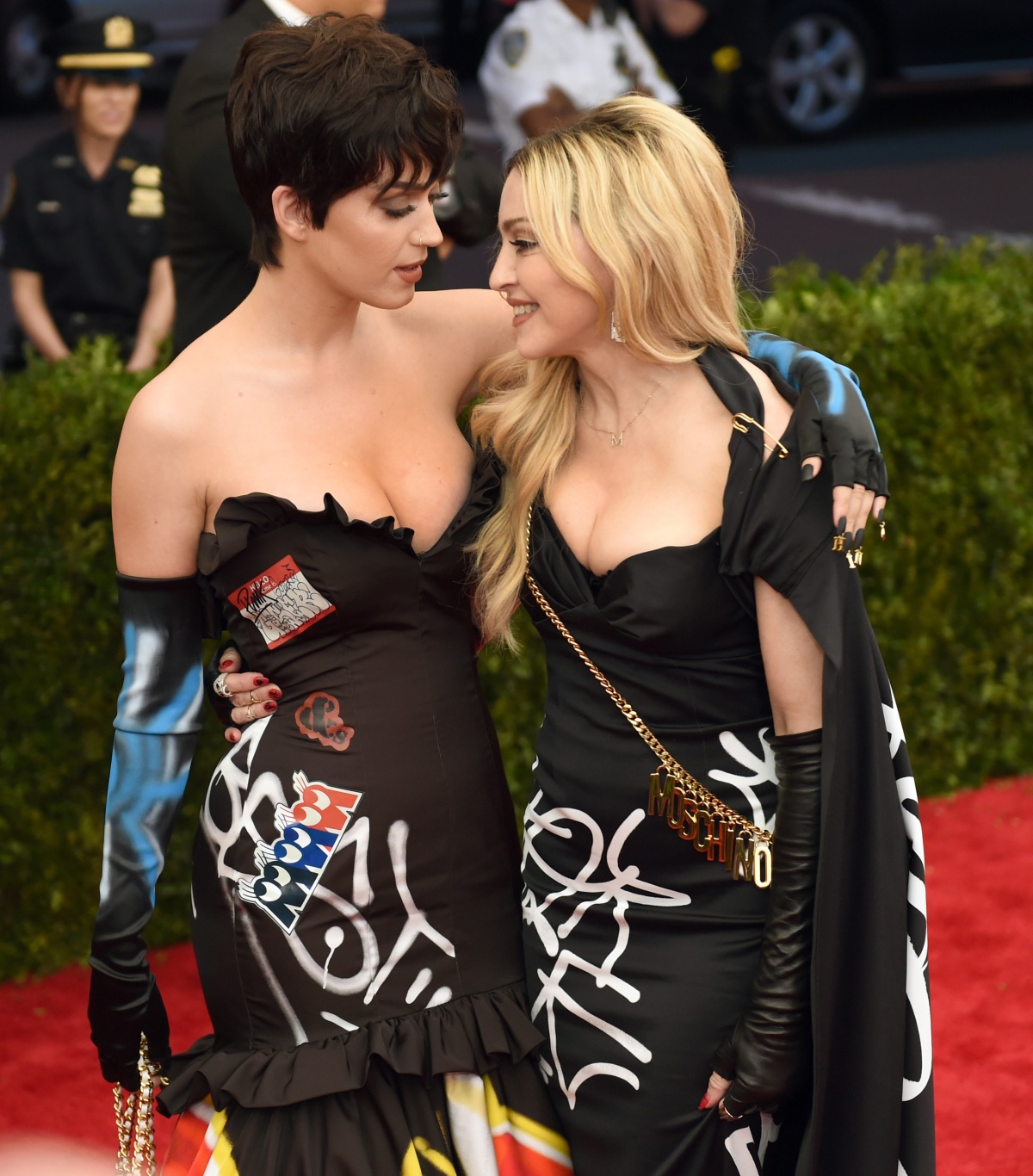Madonna and Katy Perry 2015