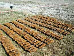 На Херсонщине при поиске металлолома нашли 600 мин