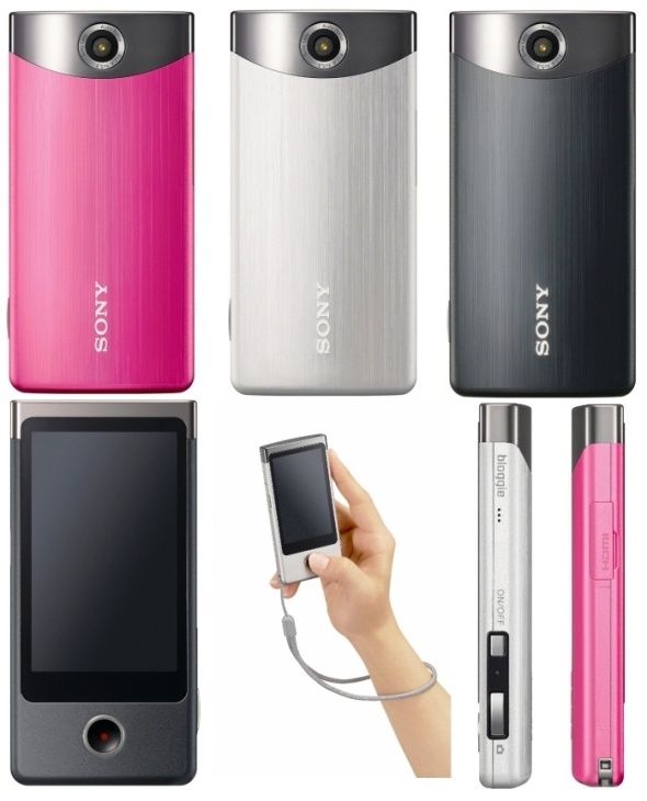 SONY анонсировала выход в продажу карманной камеры для блоггеров MHS-TS20K Bloggie touch