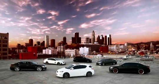 Lexus рассекретил свои гибриды для SEMA 2010