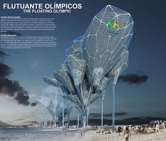 Архитектурный проект Олимпийского комплекса на воде возможно построят в Бразилии 
