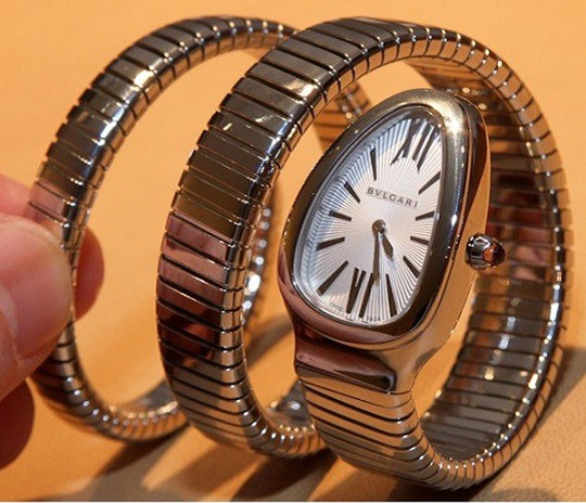 Коллекция часов-рептилий от ювелирного бренда BVLGARI