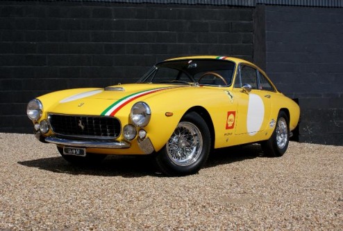 Dante увековечит Ferrari 250 GTO в золоте