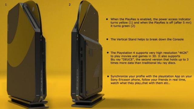 PlayStation 4 - гениальный концепт Джозефа Дюмари