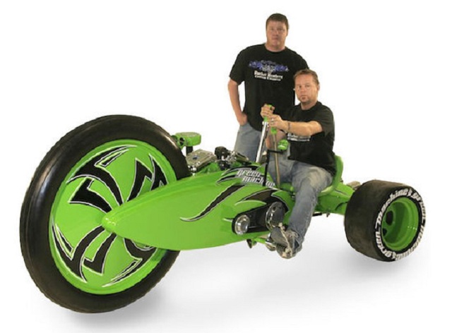 Parker Brothers Choppers презентовала трехколесный байк Green Machine