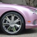 Розовый Bentley GT уйдет на благое дело