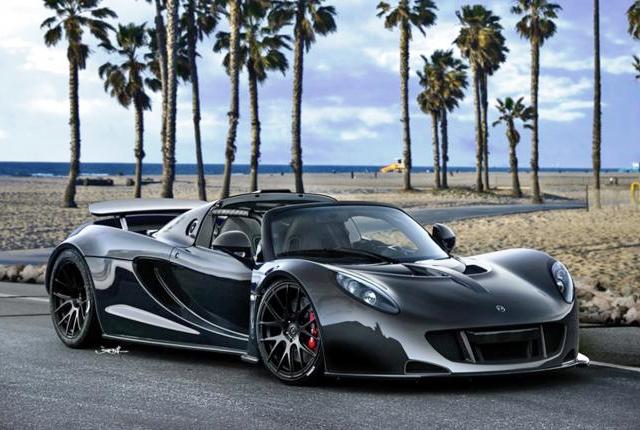 Hennessey Venom GT Spyder открыл крышу