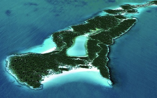 Остров Литтл Холлс Понд Кей
