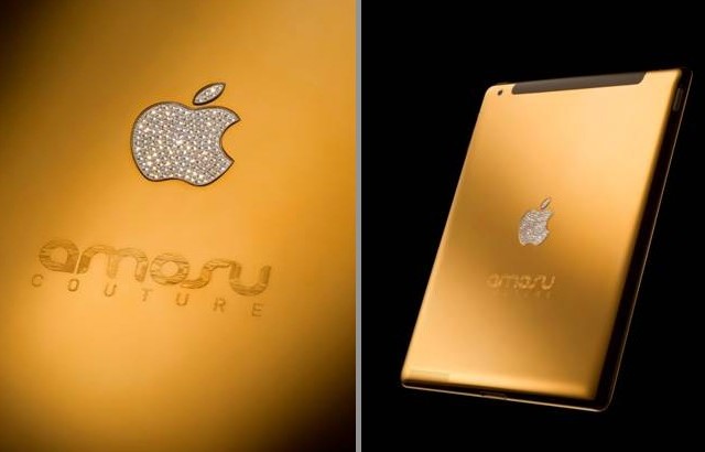 Amosu Couture выпустил золотой iPad 2