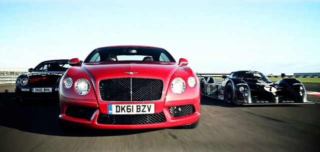 Канккунен и Смит опробовали Bentley Continental GT V8