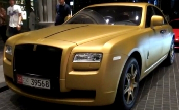 Rolls-Royce Ghost озолотился