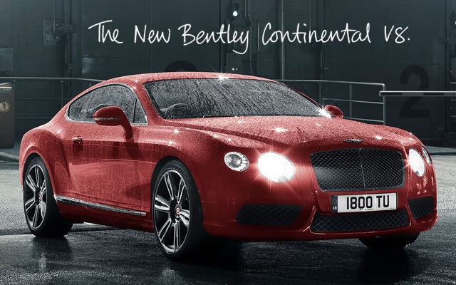 Bentley представляет Continental GT и GTC V8