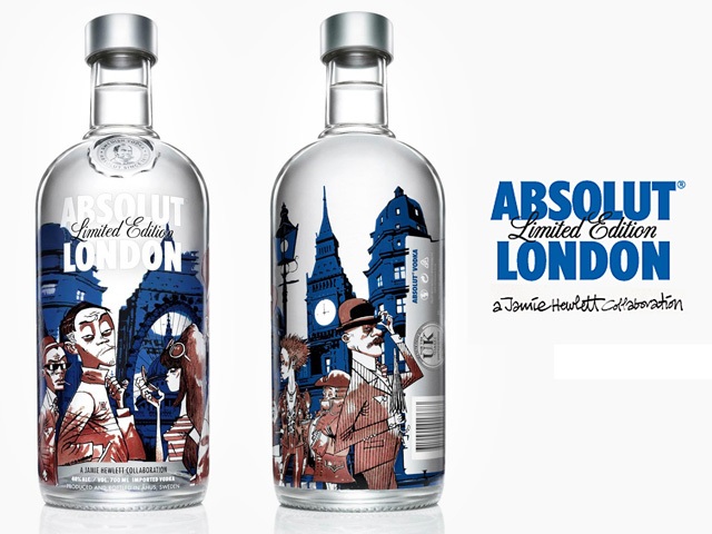ABSOLUT VODKA London ABSOLUT London от создателя Gorillaz