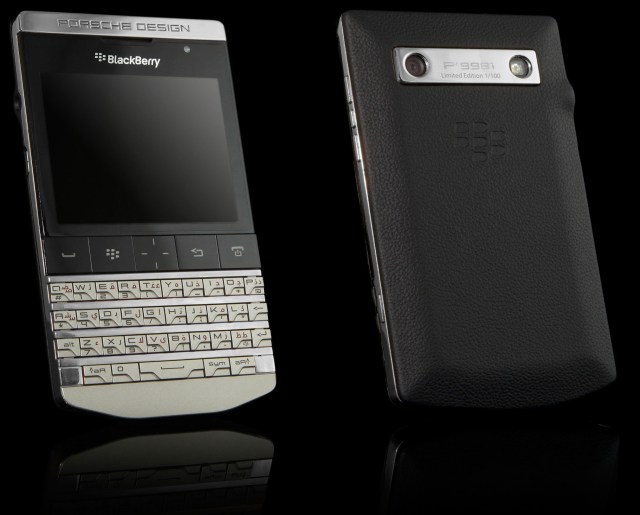 BlackBerry Porsche Design P 9981 Goldgenie