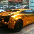 Золотой Lamborghini Gallardo из Китая