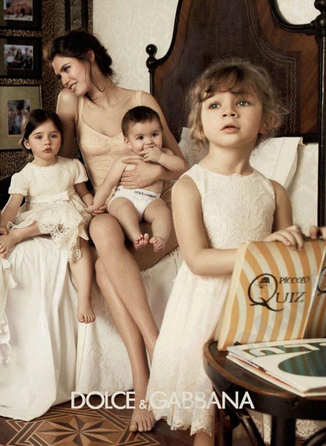 Детская коллекция Dolce & Gabbana осень-зима 2012-13