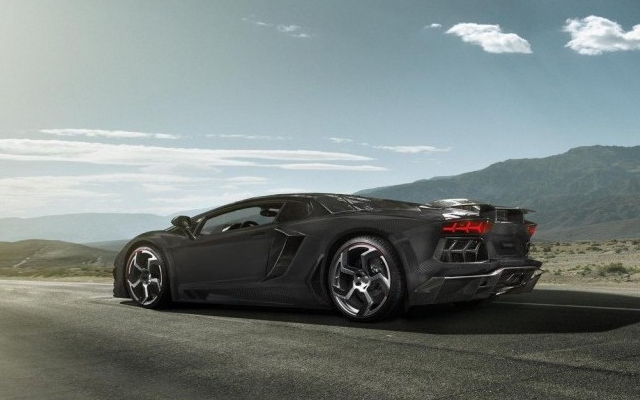 Mansory Lamborghini Aventador Carbonado - черный алмаз