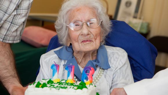 Бесс Купер - старейшая на Земле отметила 116 лет