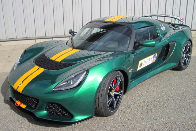 Lotus Exige V6 Cup - лимит скорости