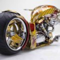 Золотой мотоцикл Nehme-sis