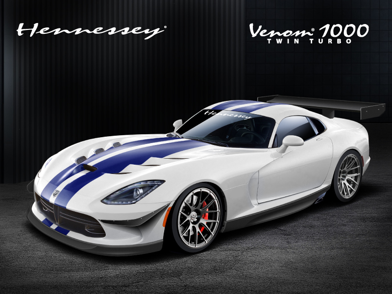 Hennessey предлагает апгрейд для Dodge Viper GTS и SRT 2013 года