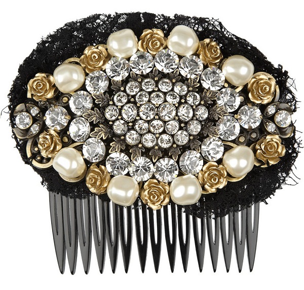 Роскошный аксессуар для волос от  Dolce & Gabbana