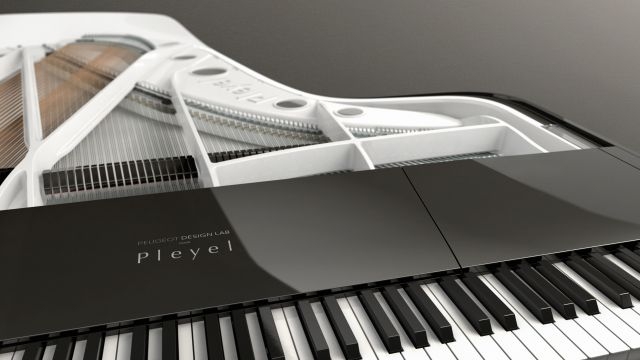 Фортепиано от Peugeot Design Lab и Pleyel