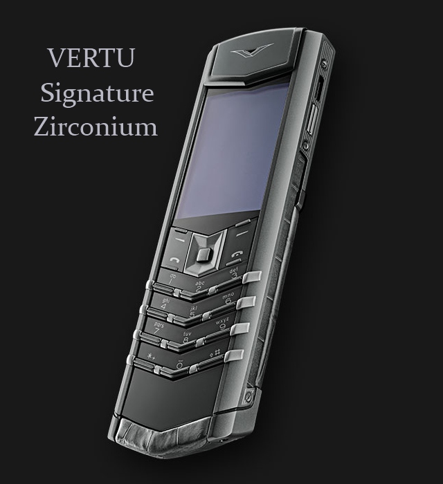 Vertu Signature Zirconium - имиджевый люксфон