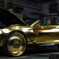 Золотой Chevrolet Camaro King ZL1